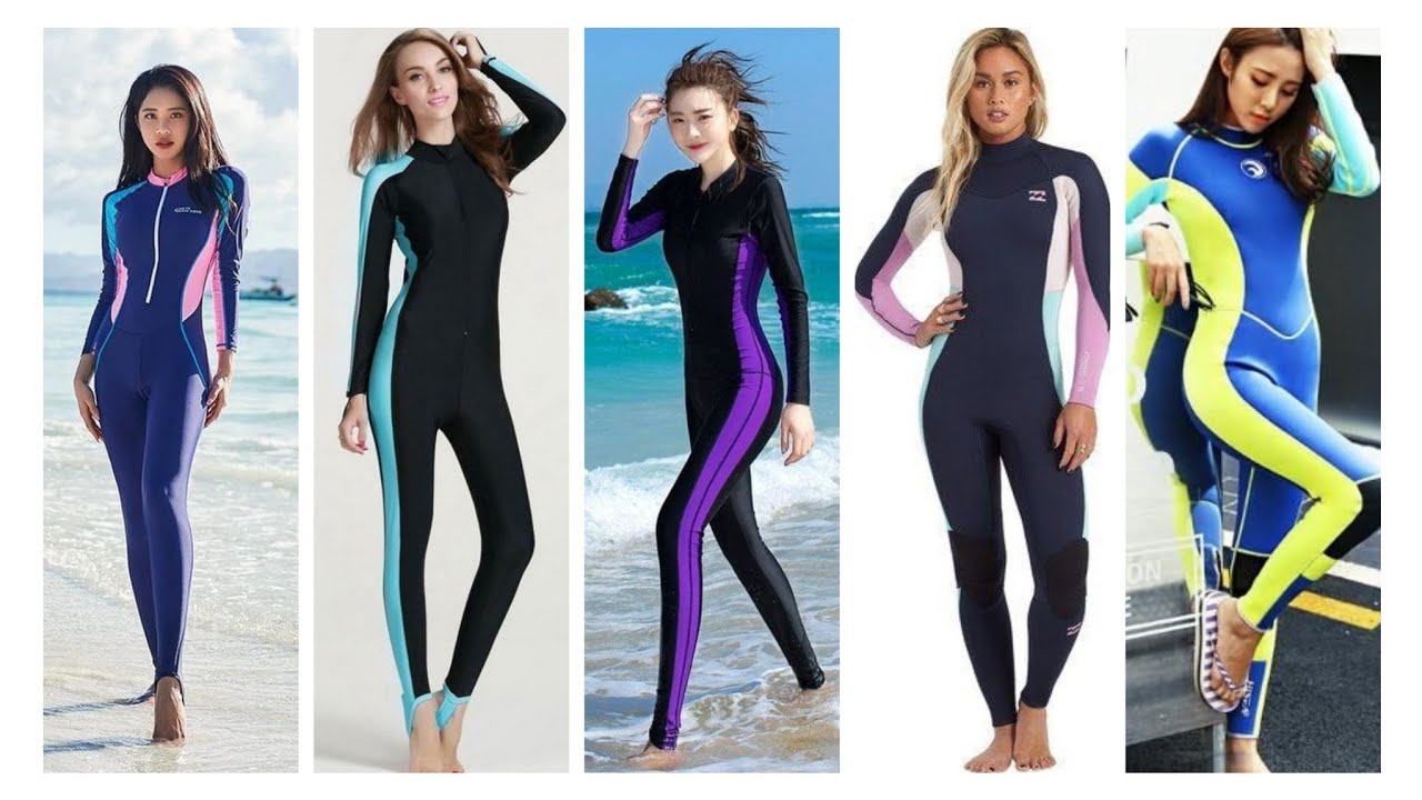 10+ Ideas of Full sleeve wetsuit for women |surfing suits|swimming suit|