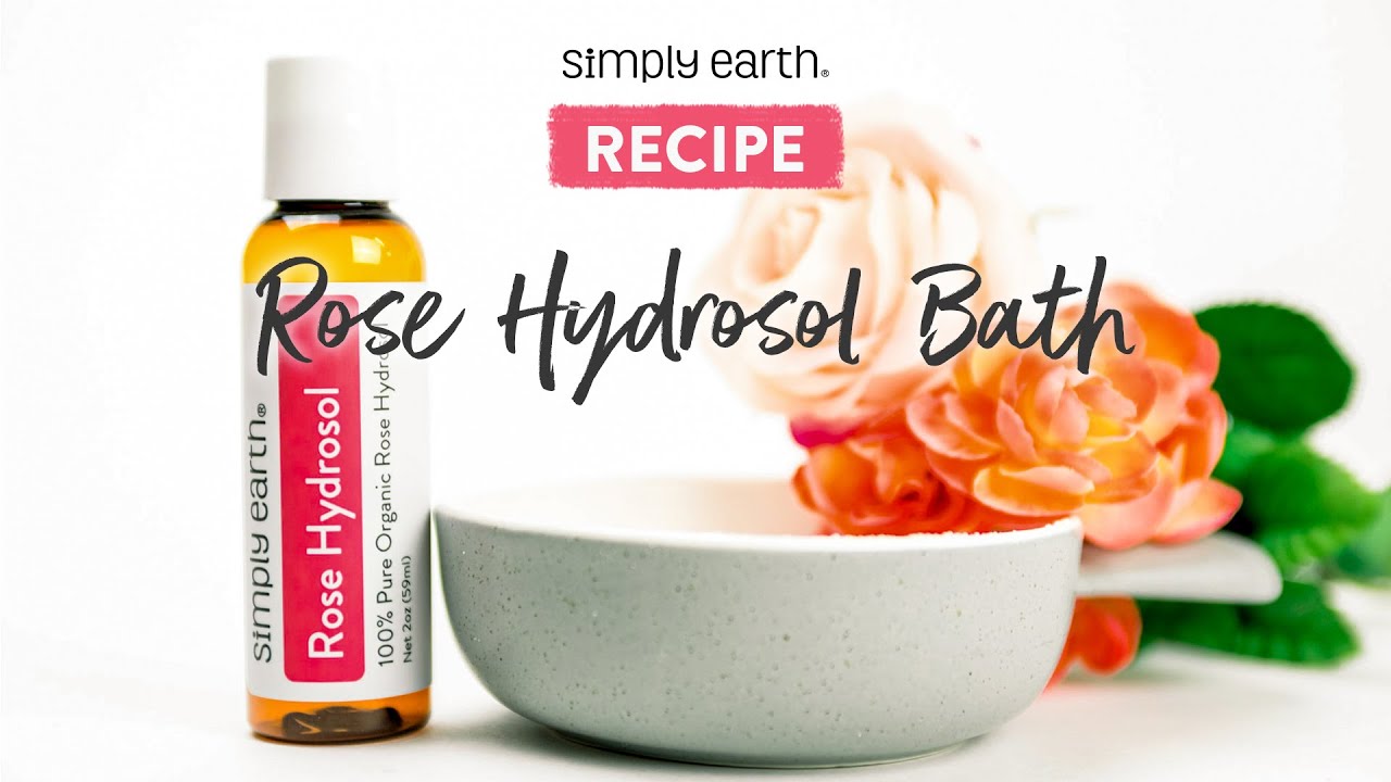 A Relaxing Bath Recipe with Rose Hydrosol
