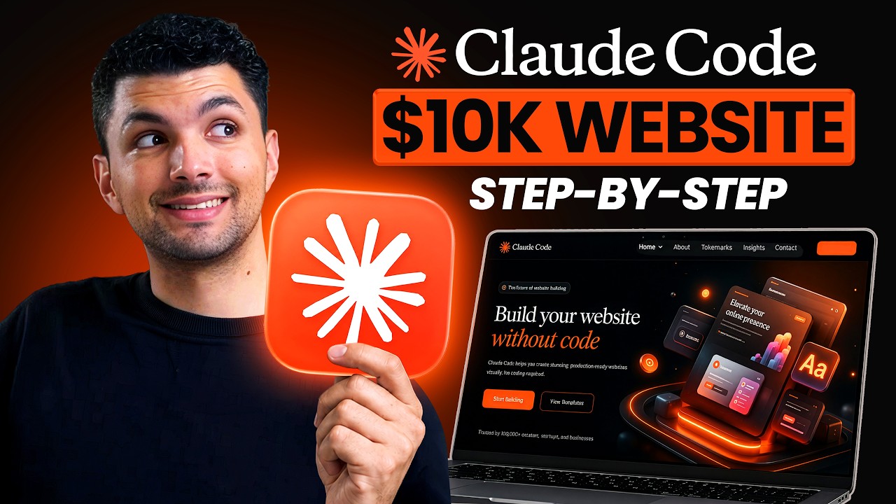 Теперь вы можете создавать сайты стоимостью $10 000 с помощью Claude Code (ПОЛНОЕ РУКОВОДСТВО)
