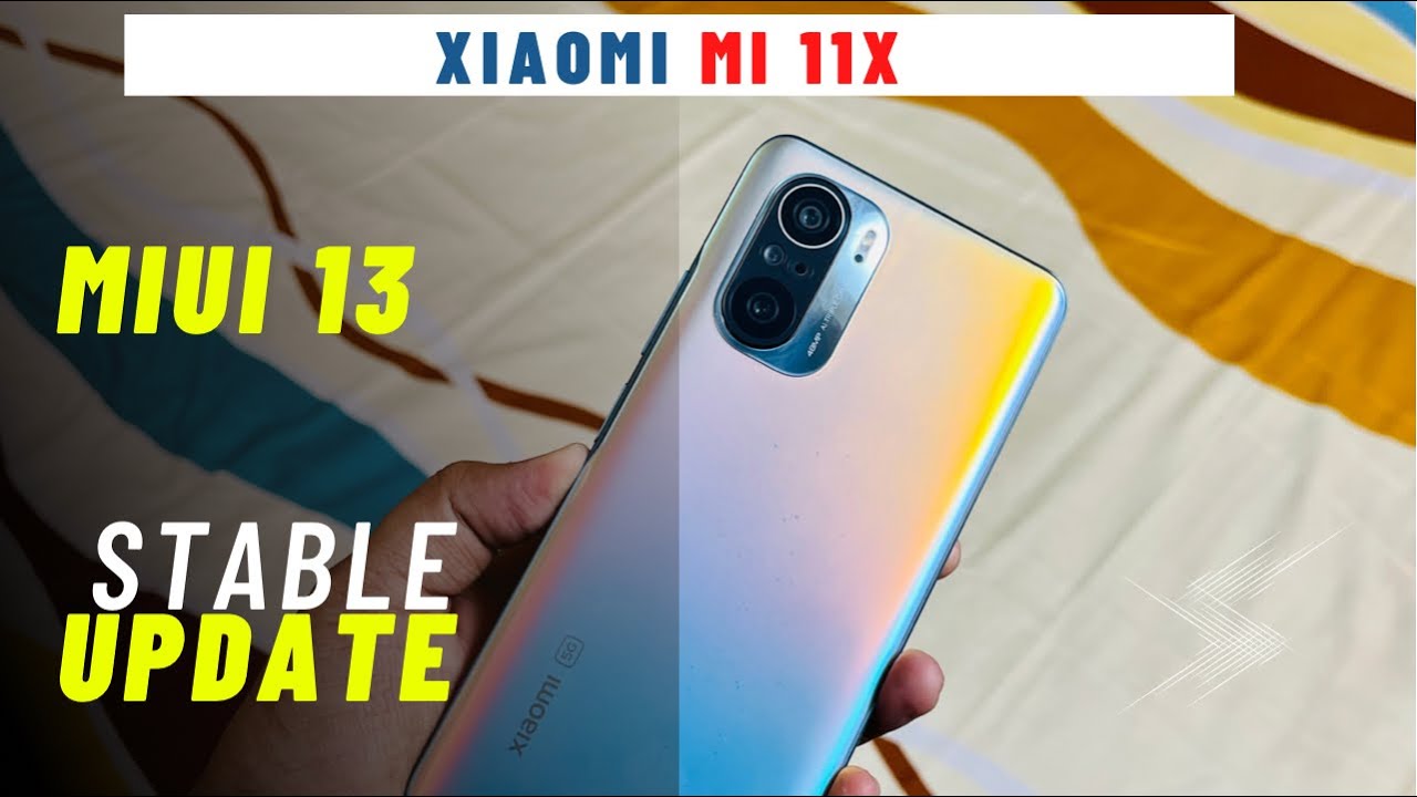 Miui 13 Stable 13.0.4 Update on Xiaomi Mi 11x - 90FPS Screen Recording Enabled