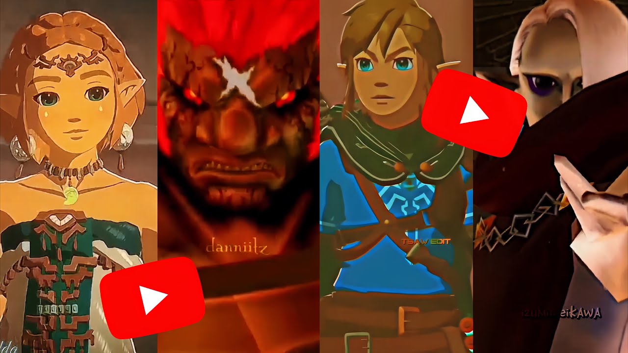 The Legend of Zelda Edits YouTube Compilation #3