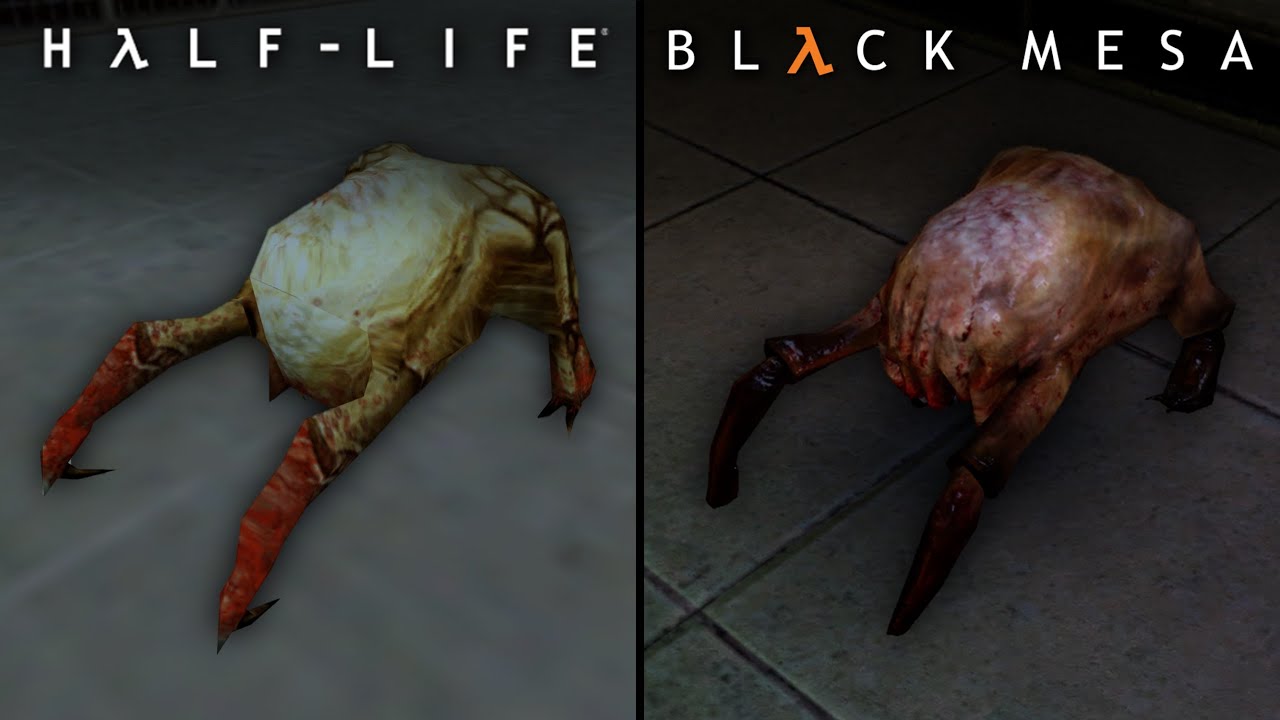 Black Mesa против Half Life | Прямое сравнение