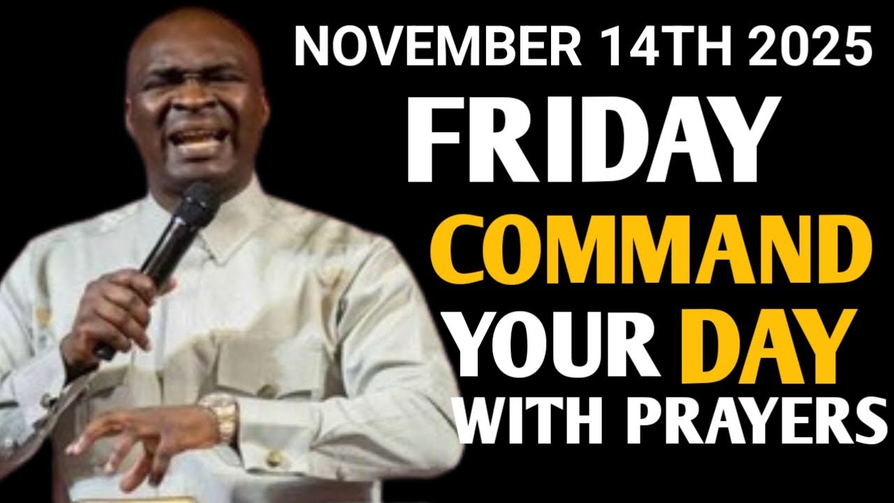 [Friday 14TH November,2025] Start Your Morning With Prayer Spiritual Prayer By Apostle Joshua Selman