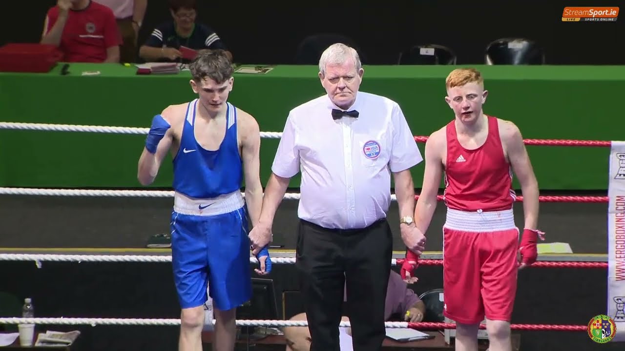 2024 National Senior Cadet Championship: 54kg P. McCarthy (Mayfield) v J. Donoghue (Olympic L)