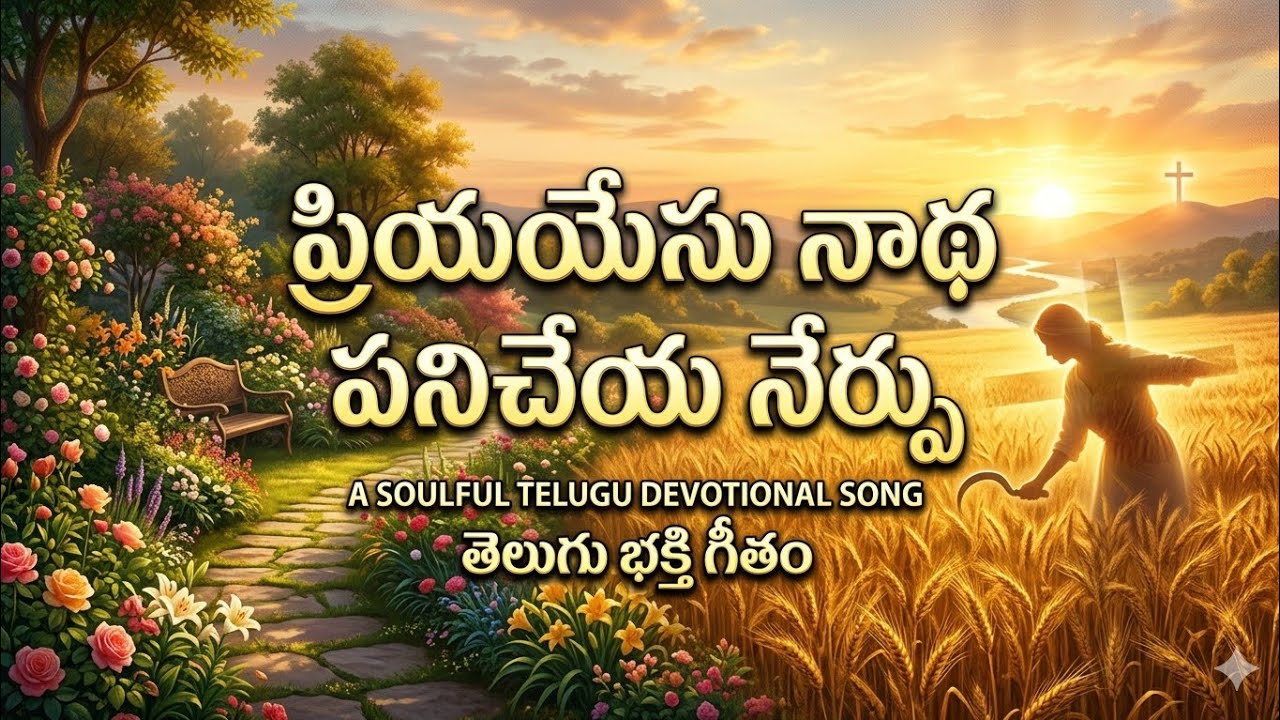 ప్రియయేసు నాథ పనిచేయ నేర్పు II priya yesu nadha II UESI II HEBRON