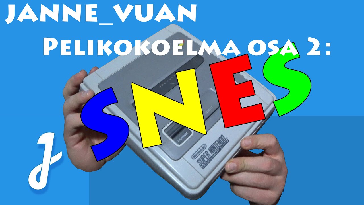 janne_vuan pelikokoelma osa 2 : SNES