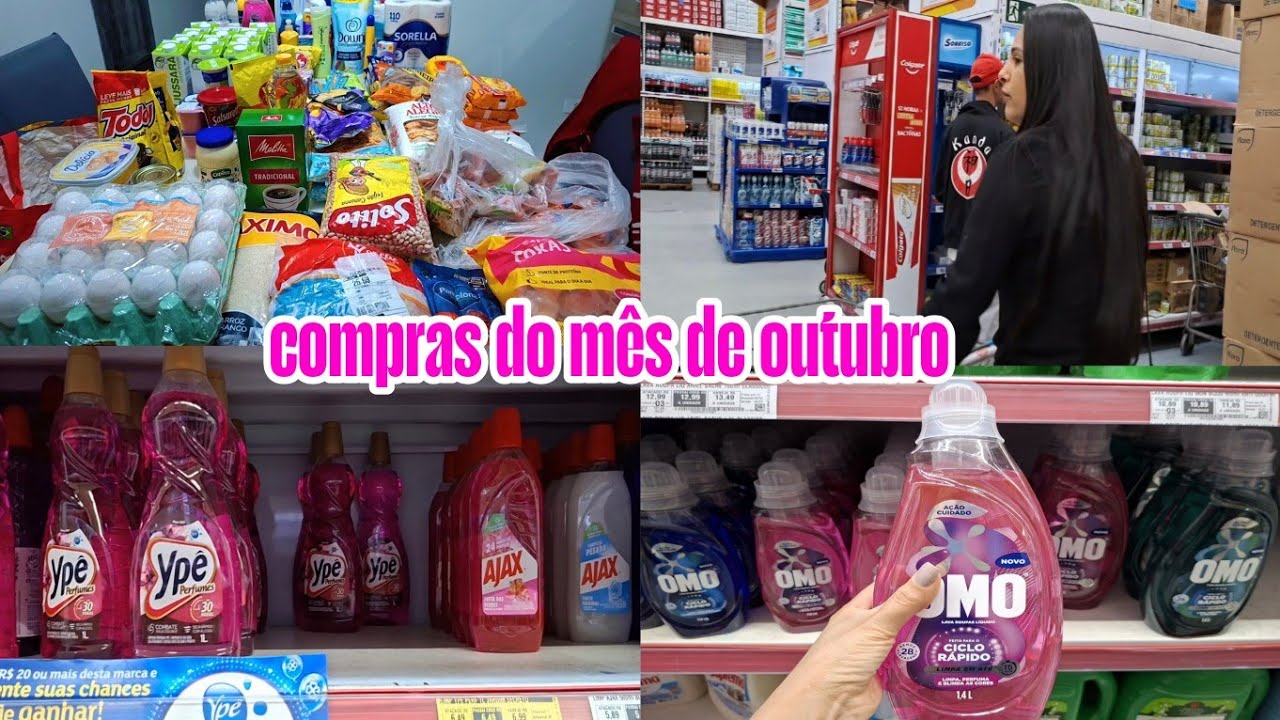 COMPRAS DO MÊS COMPLETA |NO ASSAÍ ATACADISTA |COM VALOR TOTAL!!JYSSOZA 