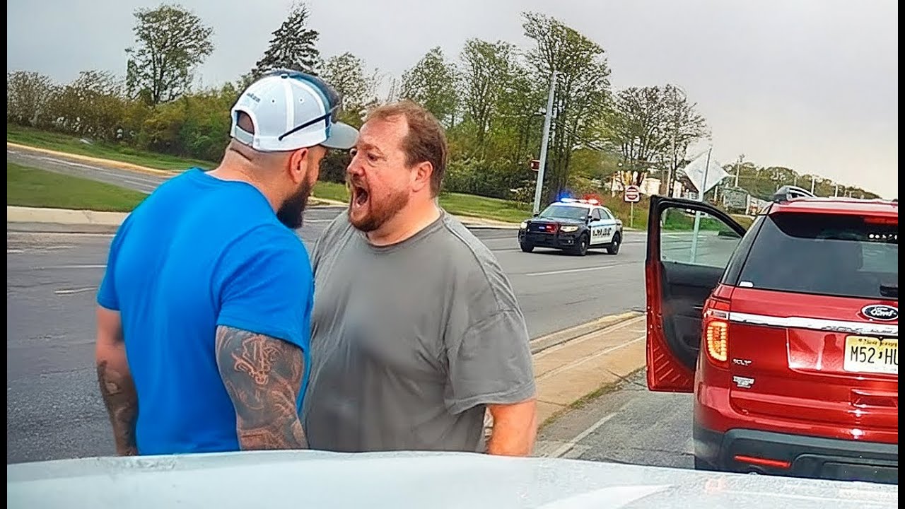 When Road Ragers Mess With The WRONG Car...