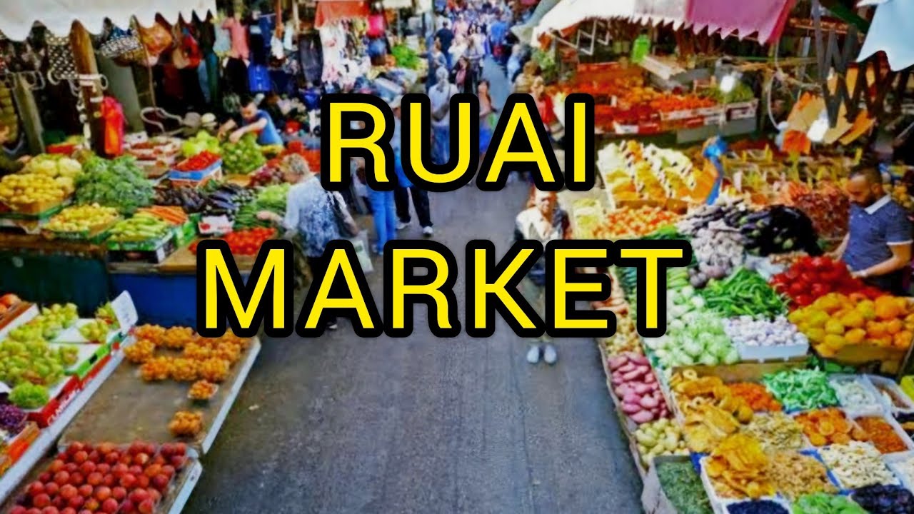 Ruai Market Nairobi Kenya Tour