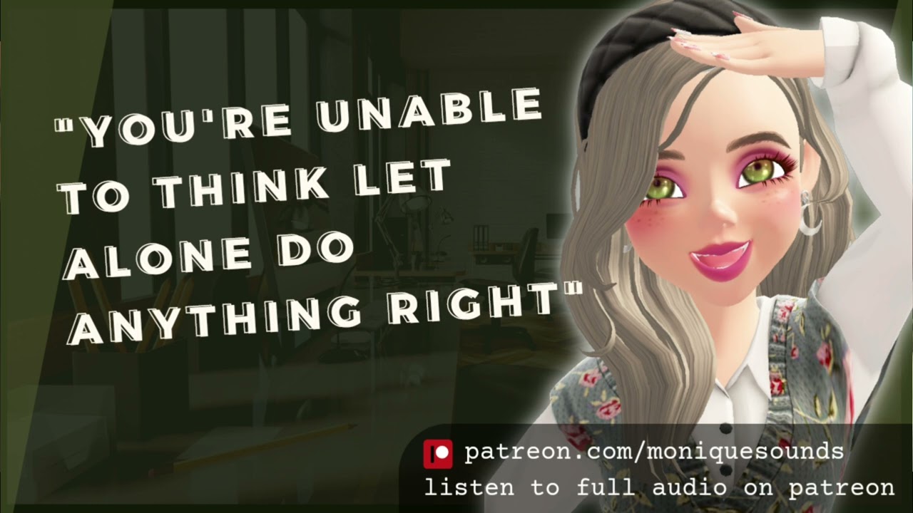 Yandere Coworker Pins You Down ♥ F4A ASMR RP Degrading