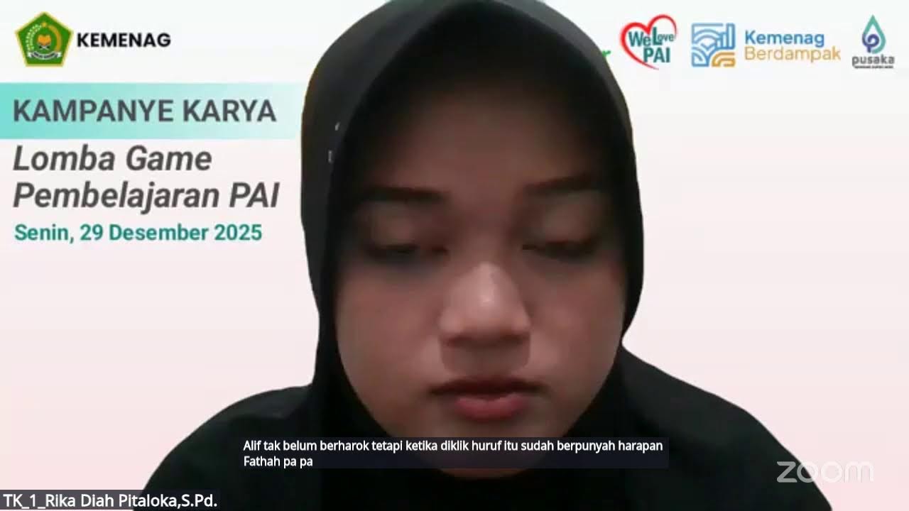 Kampanye Karya Finalis Game Pembelajaran PAI ke-1