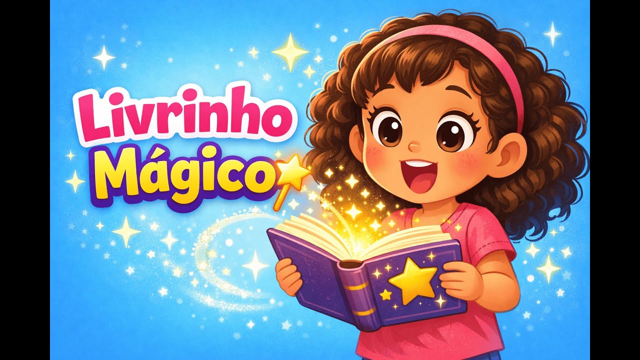 📖 História Infantil Animada | Cecília e o Livrinho Mágico ✨👧 | Educação Infantil