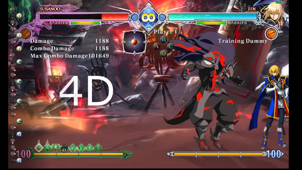 Susanoo Movelist