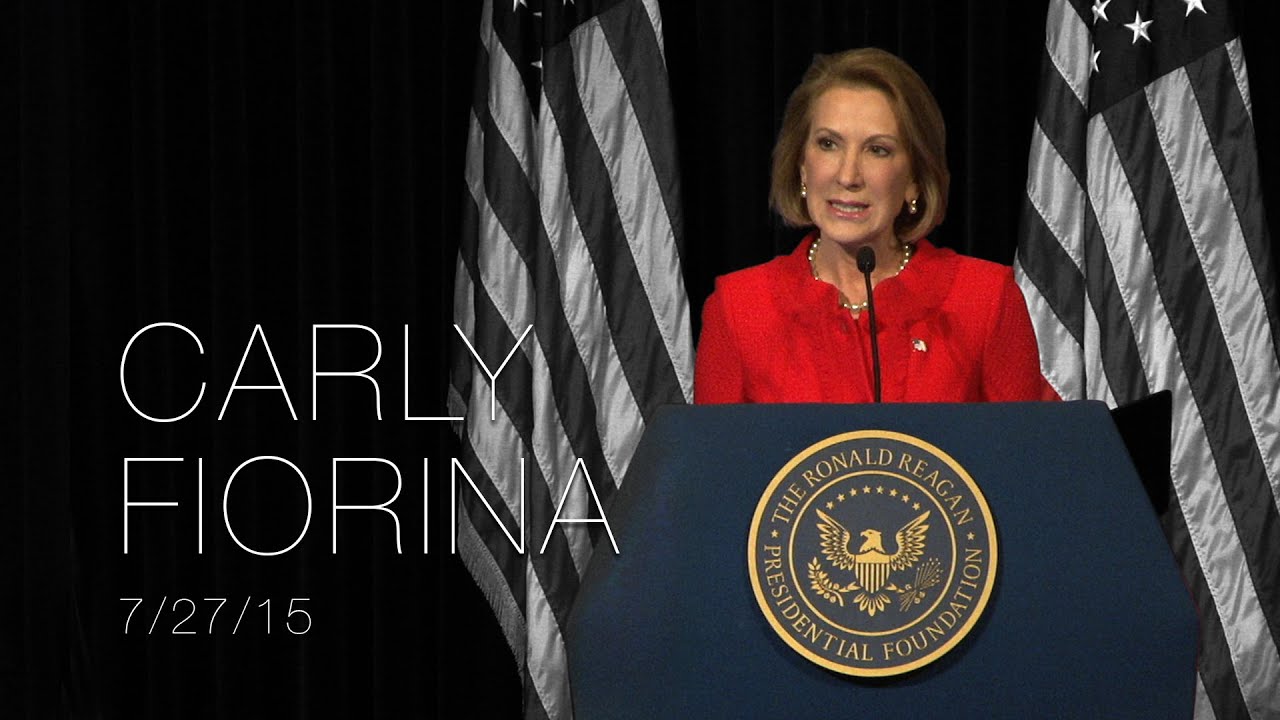 A Reagan Forum with Carly Fiorina — 7/27/15