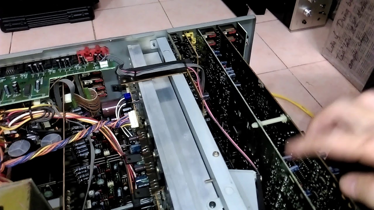 ( Đã bán ) Denon AVC-3500 : Đánh 3 Cặp Bass 25 Karaoke !