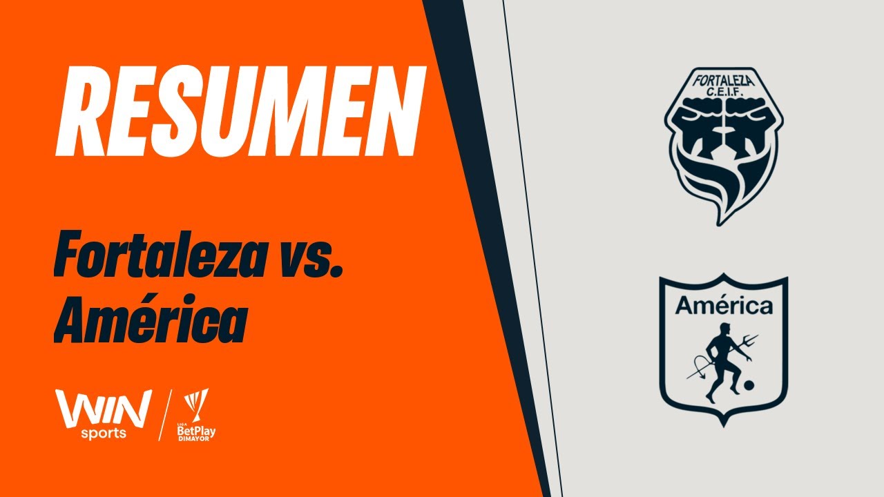 Fortaleza vs. América (resumen y goles) | Liga BetPlay Dimayor 2025-2 | Fecha 11