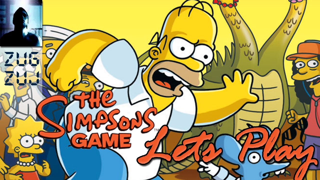 Lets Play The Simpsons Game Vol.1 (German) [HD/Blind/100%]