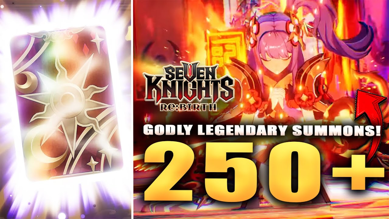 YESSSS IT REALLY HAPPENED! *NEW* KAGURA & TEO 250+ SUMMONS! (Seven Knights Rebirth)