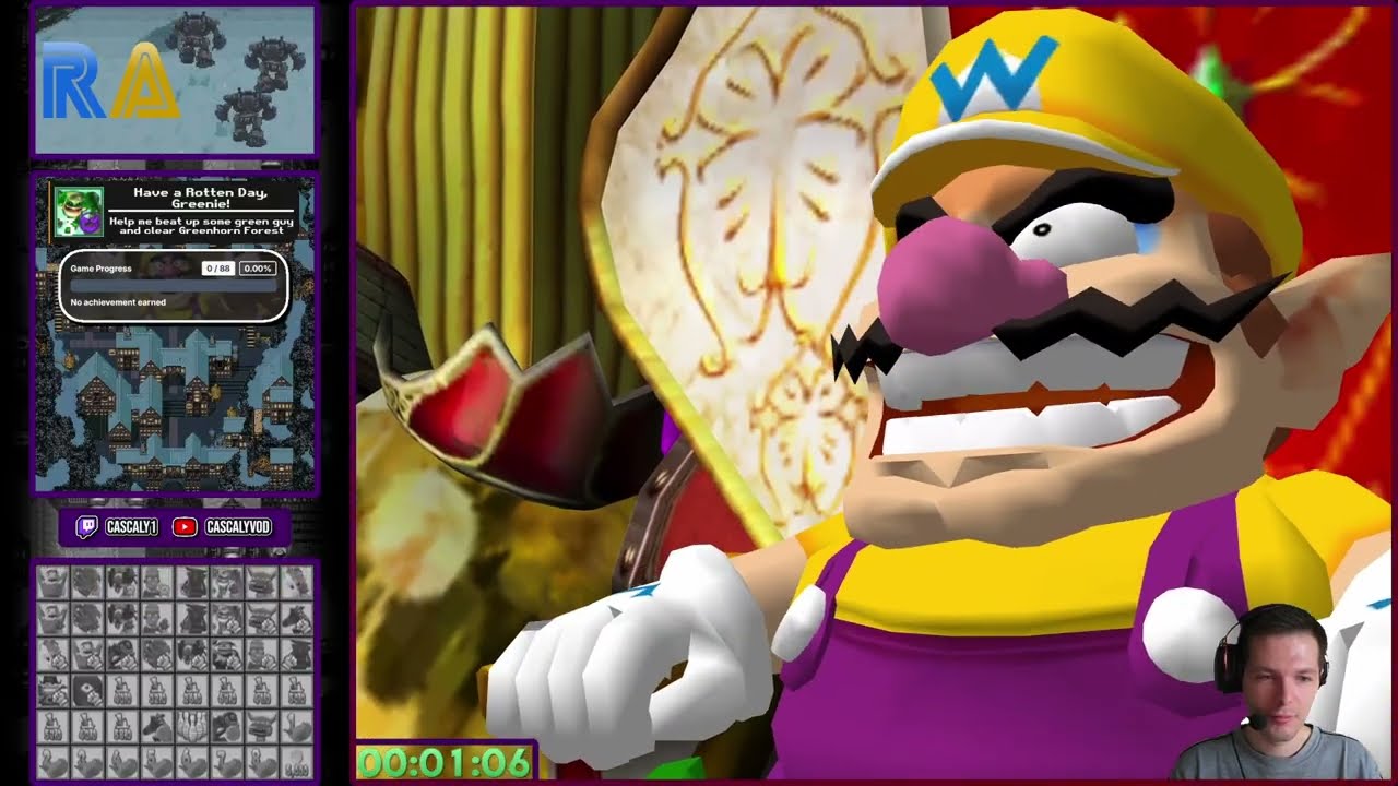 Wario World – RetroAchievements With a Hint of Garlic | Hip Hip RA! 🏆