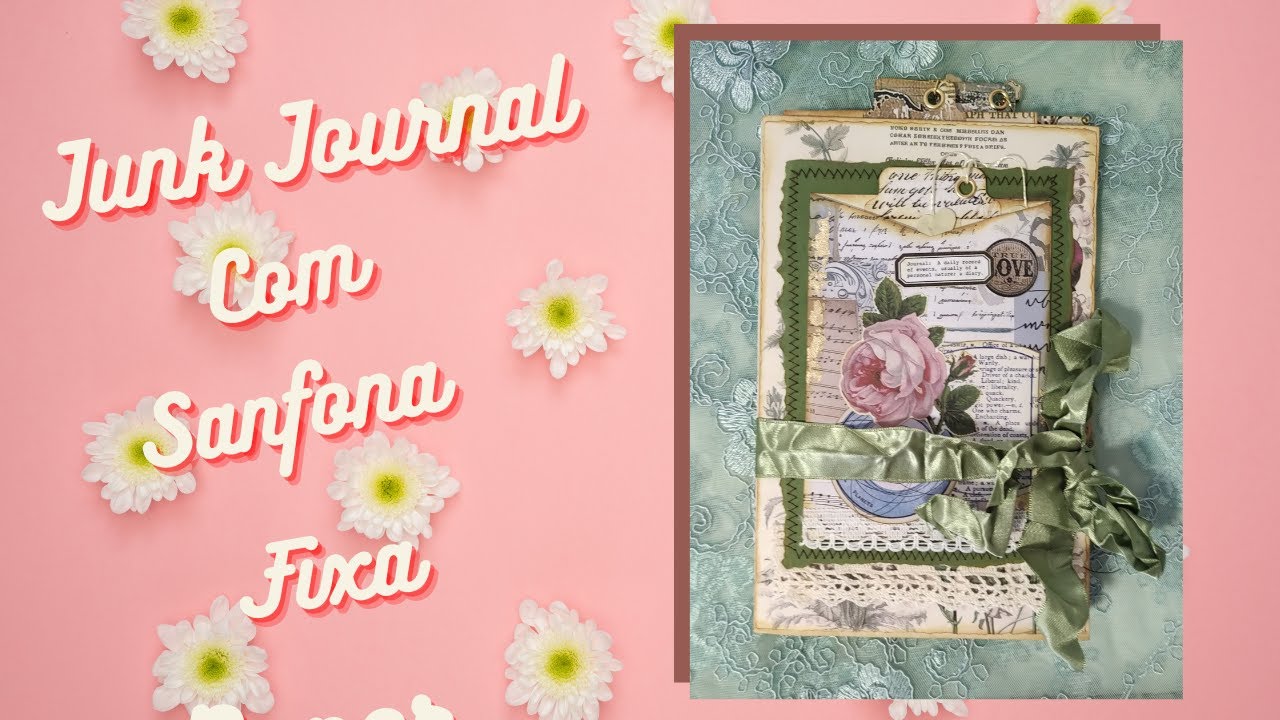 JUNK JOURNAL COM SANFONA FIXA