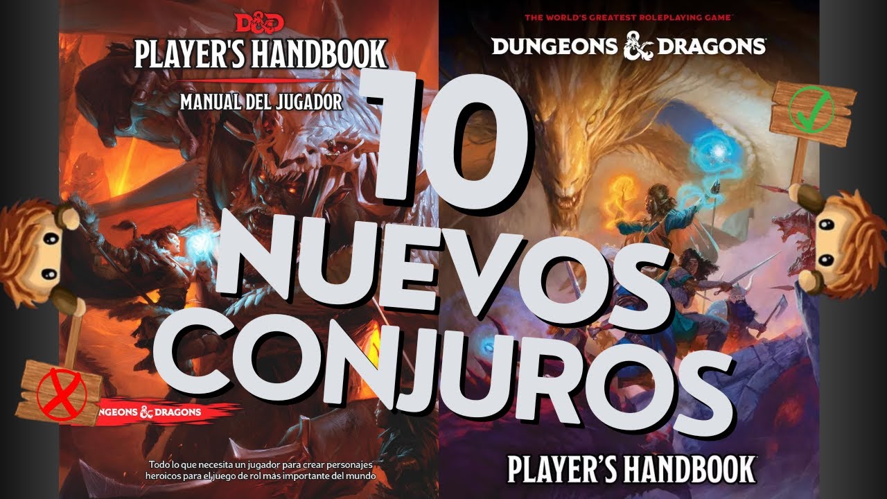 Los nuevos conjuros del Manual del Jugador | D&D en Español