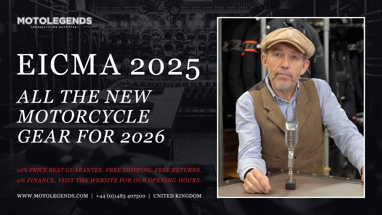 EICMA 2025. All the new motorcycle gear for 2026