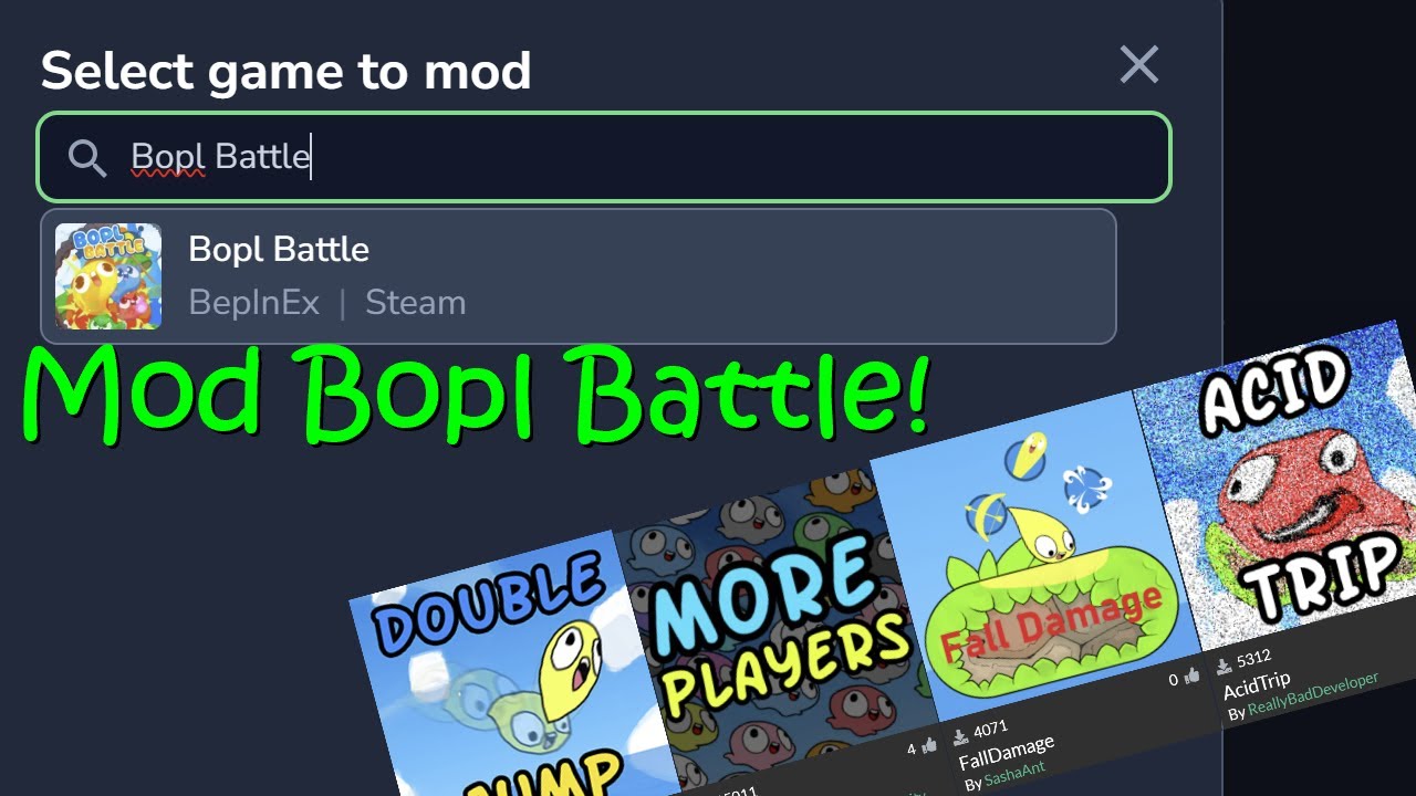 How to add mods in Bopl Battle! (Windows/Steam)