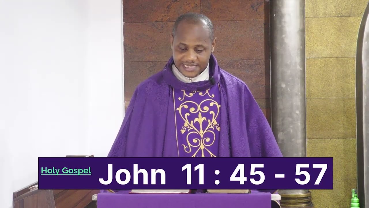 SATURDAY OF THE 5TH WEEK OF LENT. #Oremus #CatholicMass #DailyMass #CatholicMassToday #eucharist