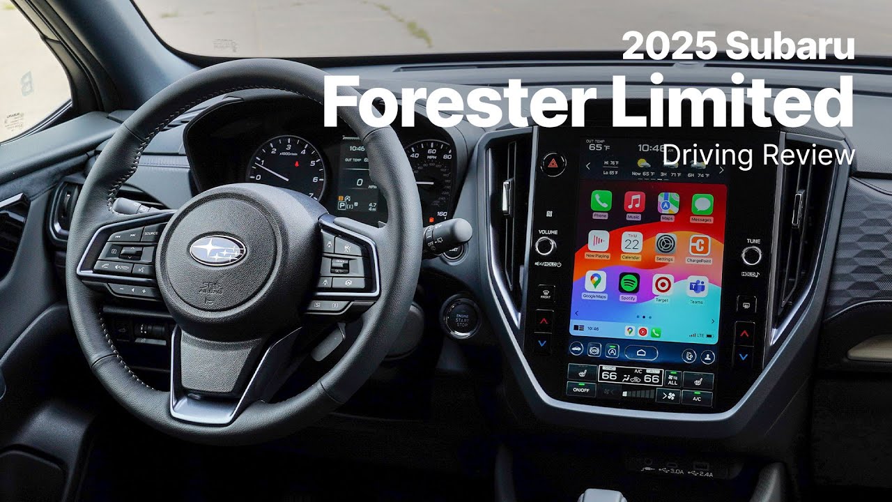 Subaru Forester 2025 года | Limited Trim | Обзор вождения