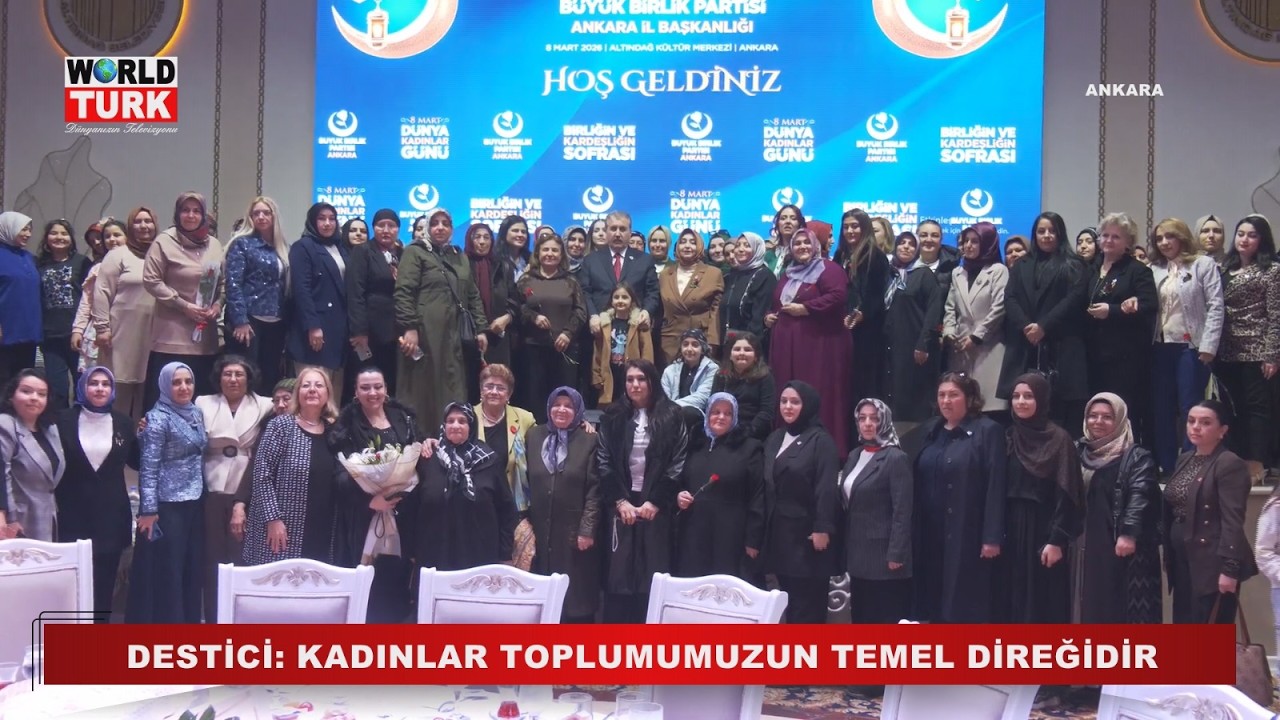 🔴Mustafa Destici, Osman Gökçek ve Hamza Kurt’tan 8 Mart Mesajı | İftar Programında Özel Açıklamalar