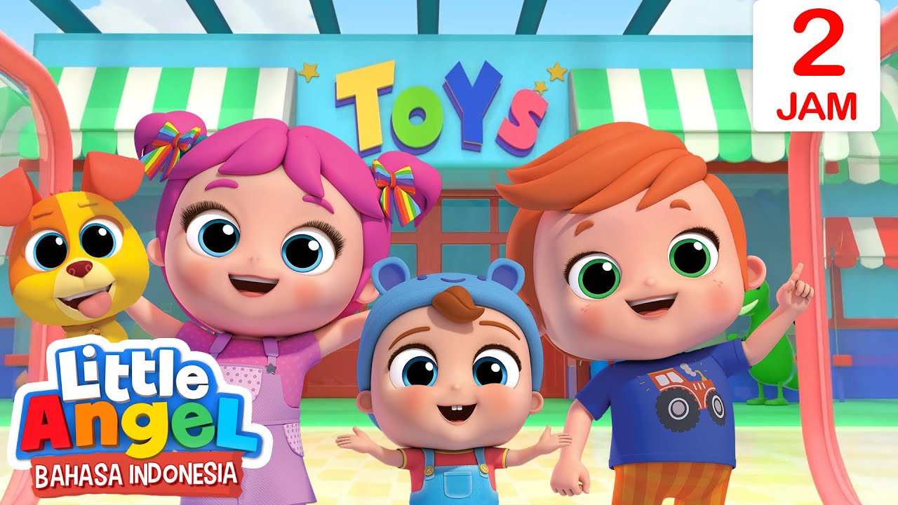 Jalan-jalan ke MALL Oh Senangnya! | Little World Bahasa Indonesia | Kartun dan Lagu Anak