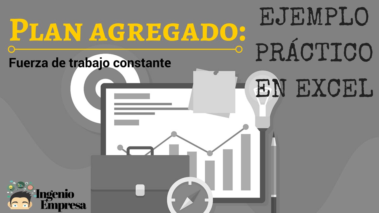 Plan agregado de producción con fuerza de trabajo constante