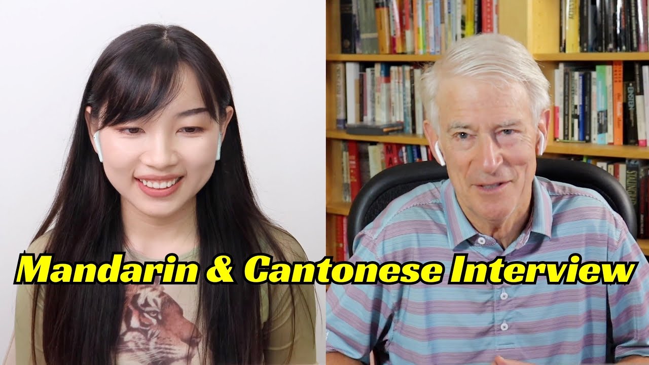 Mandarin & Cantonese Interview with Polyglot @Steve Kaufmann - lingosteve
