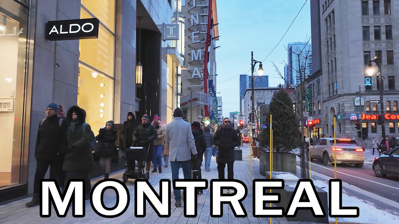 Montreal Downtown Walking Tour - December 2024