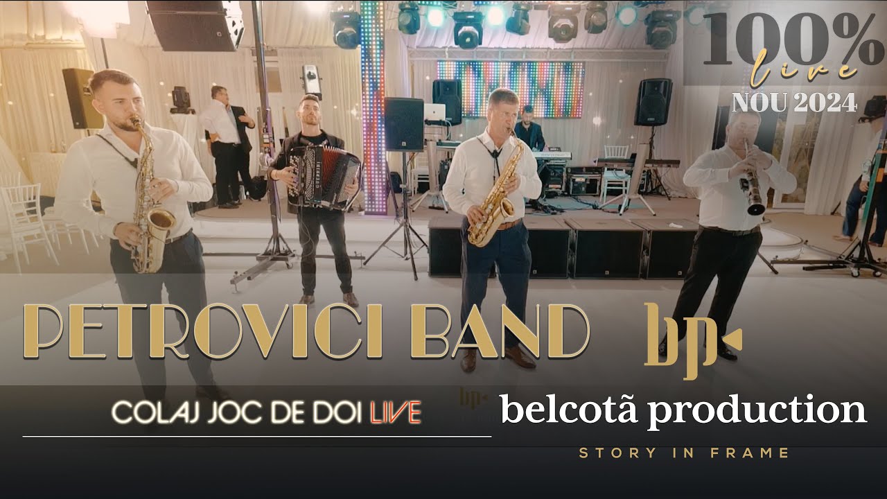 Petrovici BAND - Colaj Joc De Doi LIVE 🎵 NOU 2024