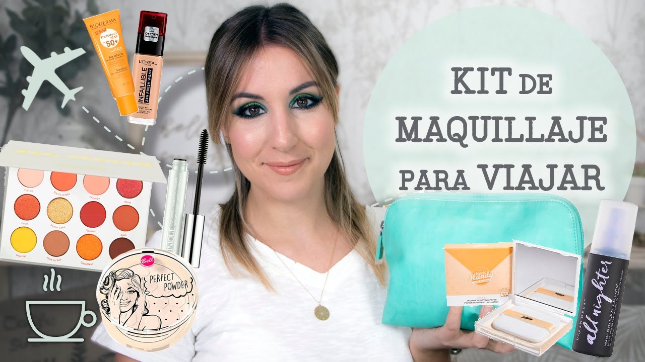 Mi kit de maquillaje para viajar - Trucos y consejos