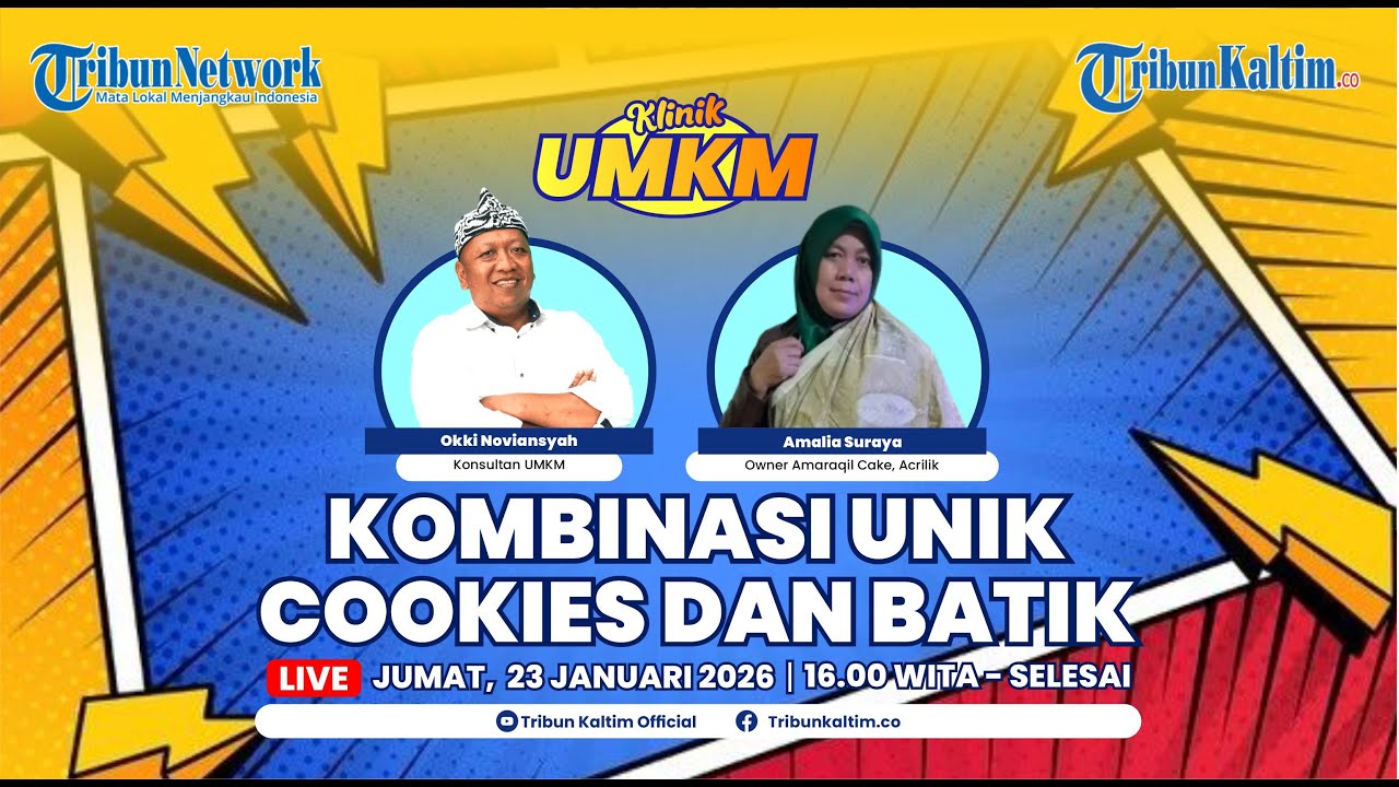 🔴KLINIK UMKM: Kombinasi Ide Bisnis Unik Cookies dan Produk Batik