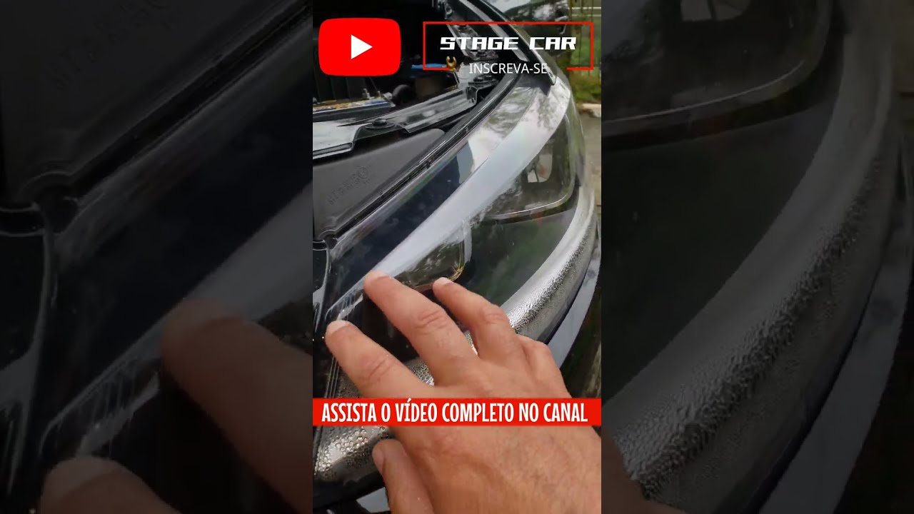 infiltra&ccedil;&atilde;o interna no farol veja como retirar de maneira f&aacute;cil #shorts #stagecar