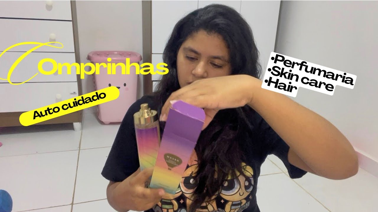 Minhas compras de Auto cuidado depois da maternidade 