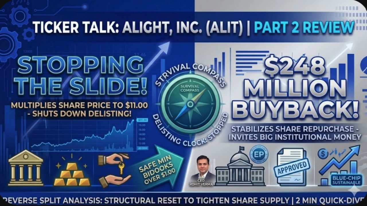 Alight Ticker ALIT CEO Rohit Verma&rsquo;s Genius Move to Blindsid Short Sellers! Part 2 review