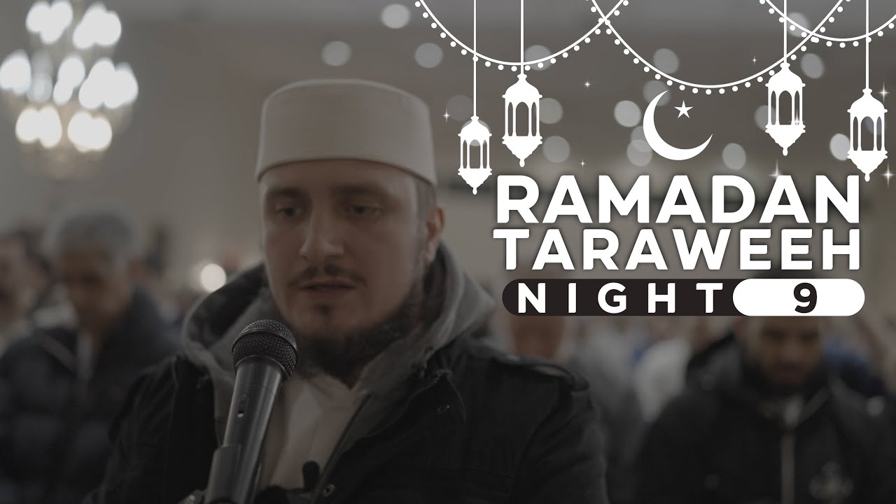 Night 9 - Taraweeh 2023 | Qari Fatih Seferagic |Ramadan Canada| Quran Recitation English Translation