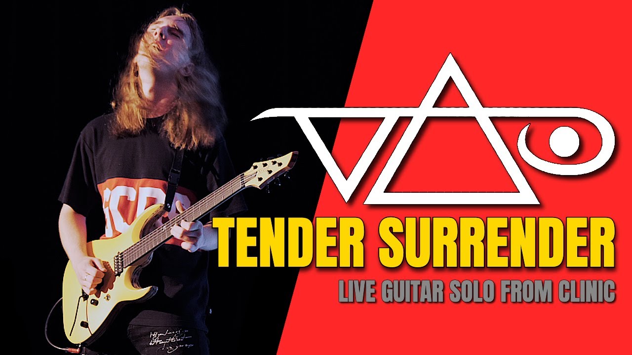 Steve Vai - Tender Surrender | Live Guitar Solo From JR Clinic