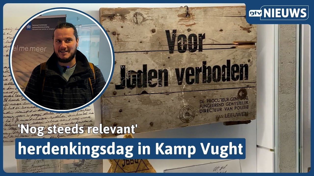 Leren over de holocaust tijdens herdenkingsdag in Kamp Vught: 'Nog steeds relevant' I Dtv Nieuws