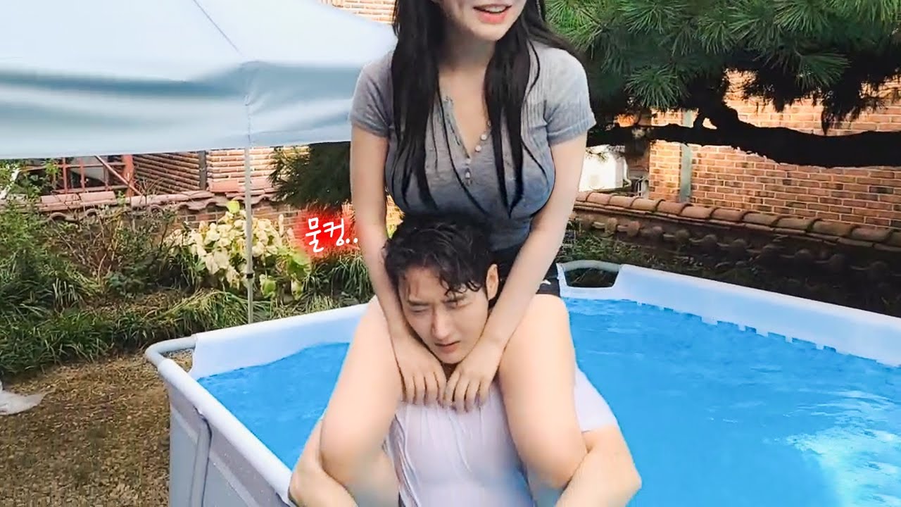 물놀이 할때 여캠 몸매가 너무 좋으면 생기는 사고;;