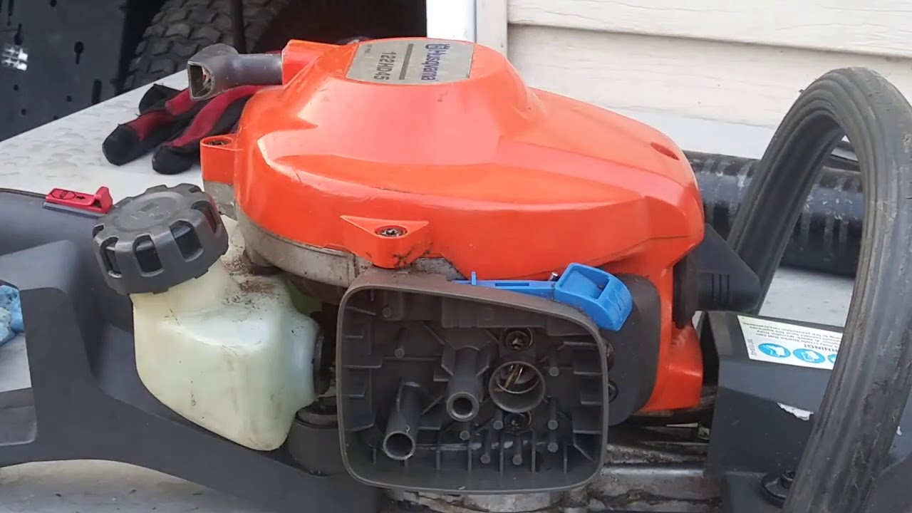 RDMJ2.DIAGNOSTICO.122 HD 45 HUSQVARNA CORTASETOS .DURO DE PRENDER Y NO ACELERA.