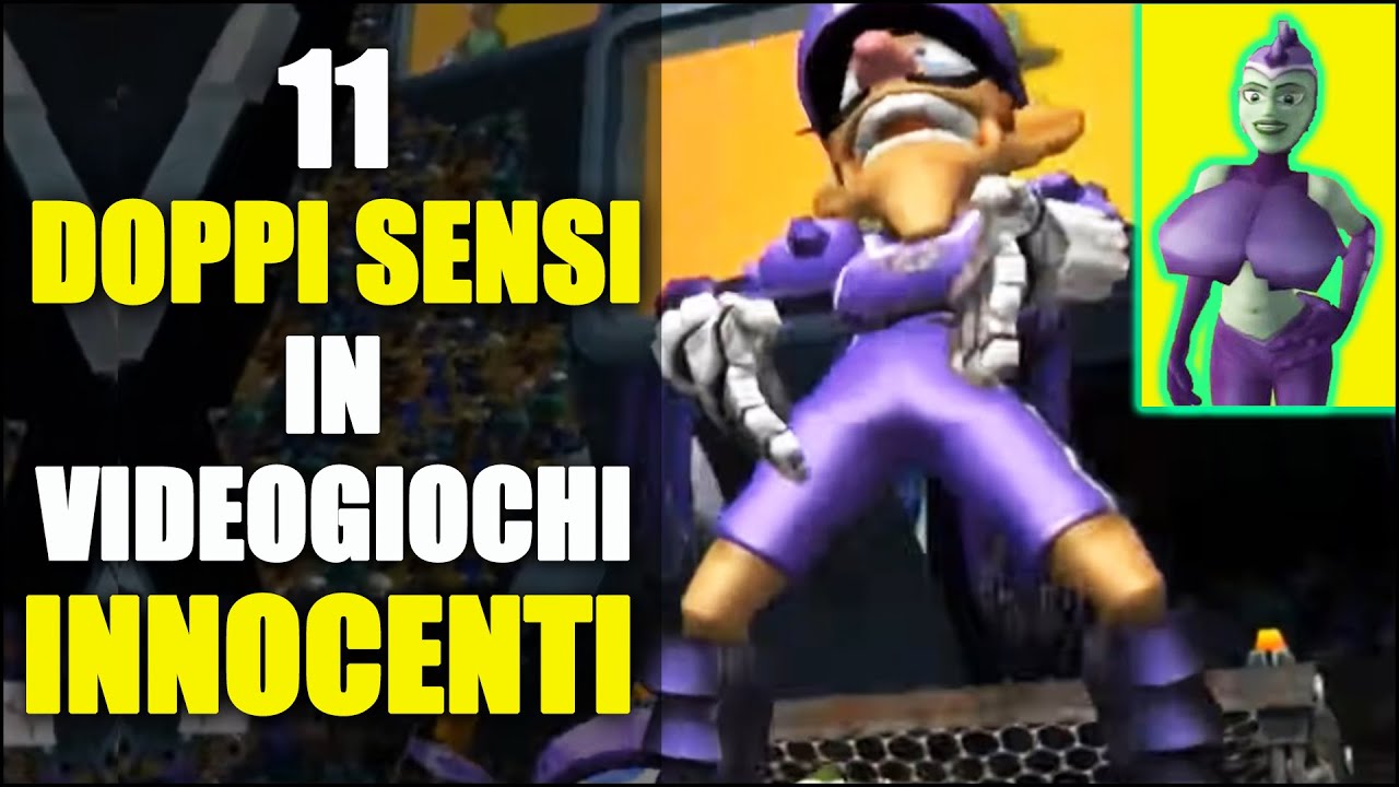 11 DOPPI SENSI in VIDEOGIOCHI apparentemente INNOCENTI