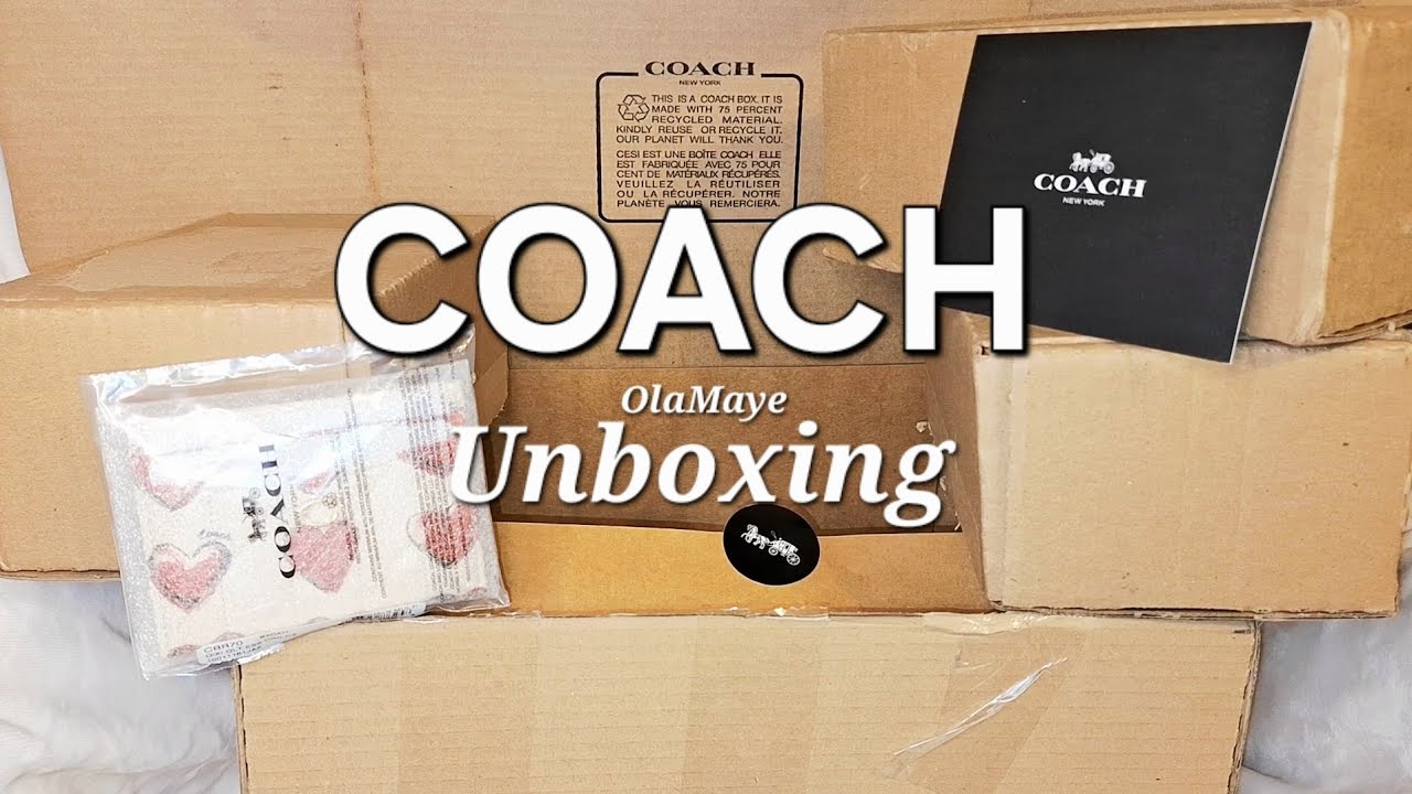 Распаковка покупок Coach #coach #coachbag #handbags #fashion #purse #bag #coachbags #bags #coachh...