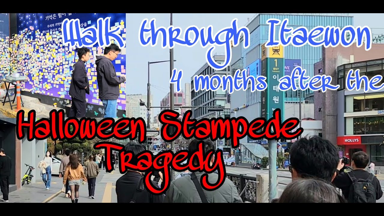 Itaewon District 4 months after Halloween StampedeTragedy #itaewon #이태원 #seoul