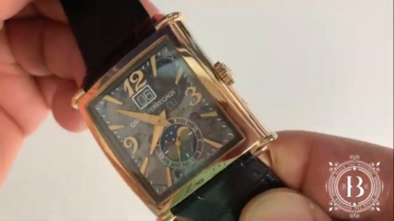 Girard Perregaux Vintage 1945 XXL Large Date Moonphases  25882-52-222-BB6B
