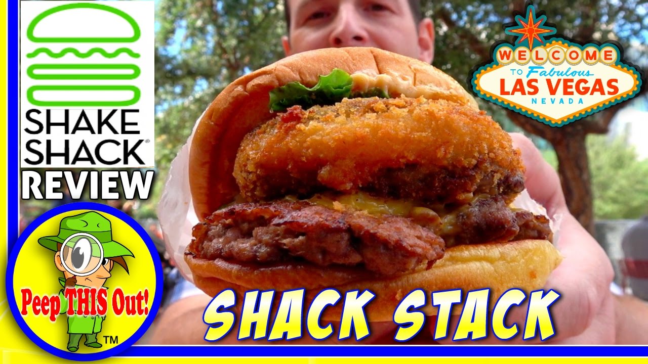 Shake Shack&reg; Las Vegas | Shack Stack&reg; Review! Peep THIS Out! 🍔 🍄